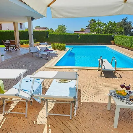 Con Piscina Privata Tra Palermo E Cefalu Ac - Bbq - Wi-fi Free 别墅 *